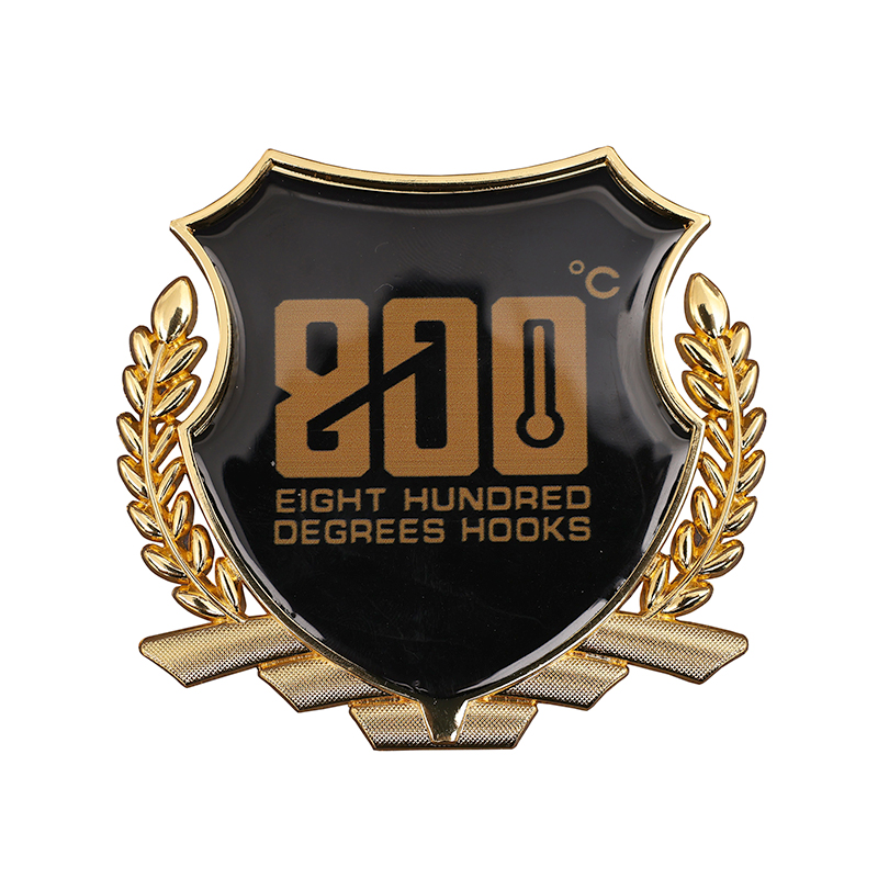 800度官方钓箱炮台防撞贴黑坑钓箱贴盾牌型钓鱼钓箱贴旗舰正品 - 图3