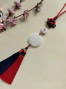 中国风手工古风汉服男女压襟挂件