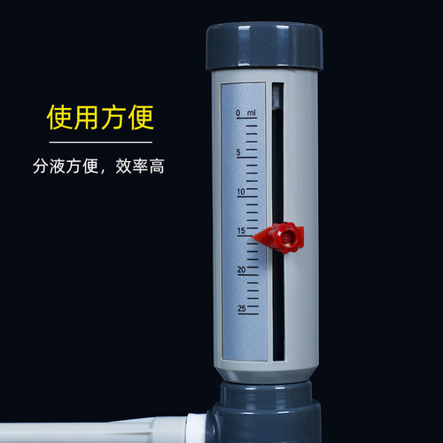 瓶口分液器0-25ml  套筒式可调定量加液器 可配500/1000ml塑料瓶250 2000ml玻璃瓶加液瓶GL45螺口分装器定量 - 图2