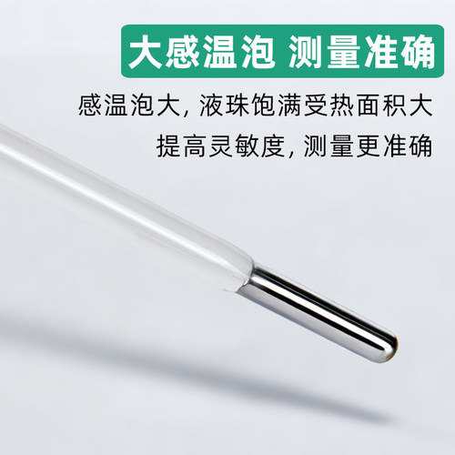 带鉴定证书可过检二等标准水银温度计-30-0-50-100-300度/0.1分度二级标准温度计 水银温度计 - 图0