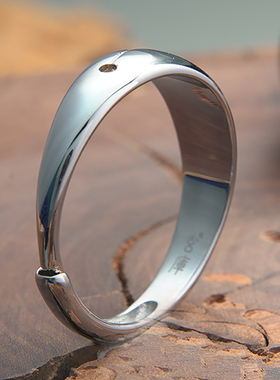 道文化北斗七星复古钛钢活口戒指