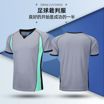 Football uniform Referee Suits suits Short sleeves Custom Competition Training Conqueror Football kit Inprint Number of Shirt Referee Clothes