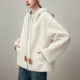 Dfvc Korean style short sheep wool coat