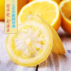 百草味水晶柠檬片65g即食柠檬干柠檬泡水水果干蜜饯果脯包装好吃