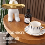 Легкий роскошный край небольшой кофейный столик домашний шкаф небольшая квартира Мобильная минимальная мини -корня несколько прикроватных столов v -типа