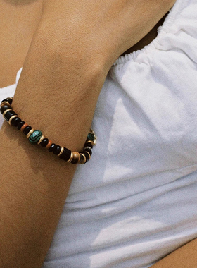 天然石串珠手链女时尚百搭