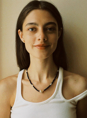 串珠颈链女民族风百搭锁骨链