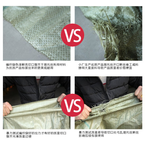 塑料蛇皮袋编织袋麻袋大搬家打包结实快递行李袋物流装沙装土直销 - 图3