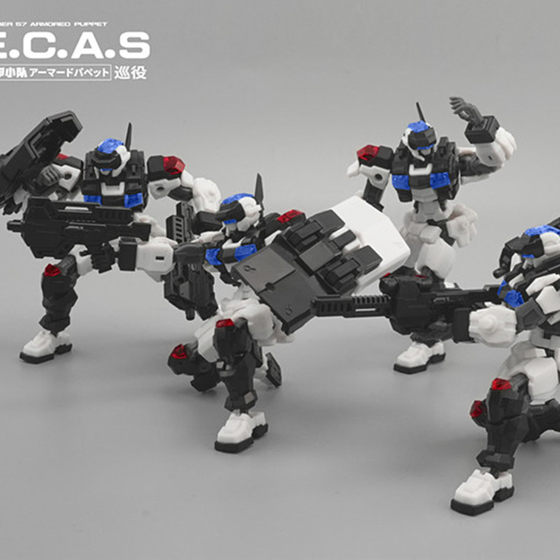 Puppet Armor Squad Patrol 1/24 Guochuang Mecha Assembly