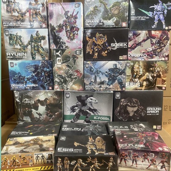 Guochuang Assembled Mecha Model Puppet Armor Squad Series