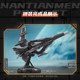 Guochuang assembled mecha model combat aircraft in stock