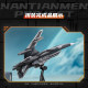 Guochuang assembled mecha model combat aircraft in stock
