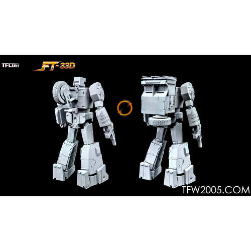 变形玩具 FansToys FT-33 计算王组合FT-33D 烙铁 MP比例G1动画版 - 图3