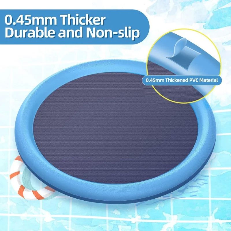 Thickened Non-Slip Pet Spray Pad Inflatable Water Spray Pad-图3