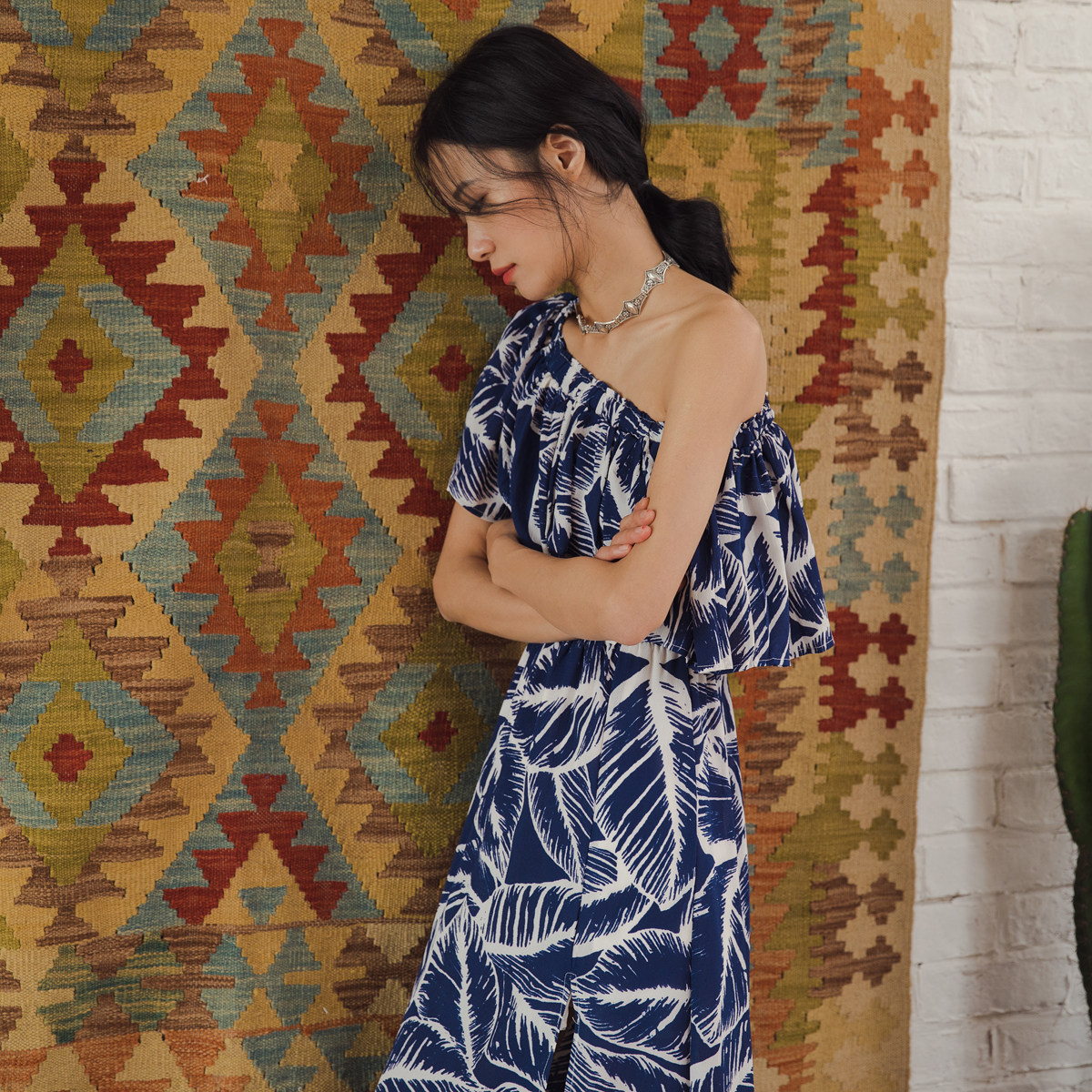 度假女王名媛波西米亚民族风沙滩裙 holidayqueen连衣裙