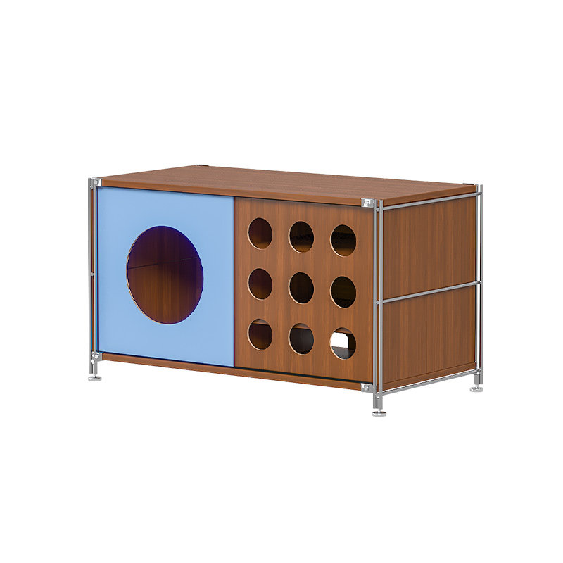 猫厕所猫砂柜室内猫家用咪食堂用餐一体人宠共用家具猫别墅宠物盆,淘宝优惠券,粉丝福利购,淘宝优惠卷