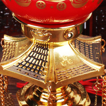 High-end lamp chaetheon lamp electric incense desk electric candle x alloy for the Buddha lamp for lamp electric candle stove Buddha with luxurious supplies