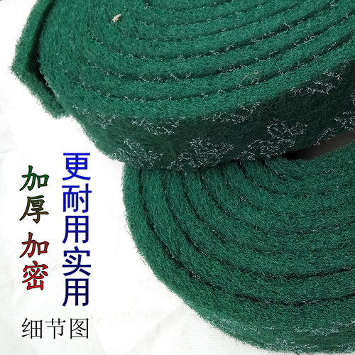 包邮YTC8698加厚百洁布工业不锈钢拉丝除锈布铁板烧去污抹布绿卷 - 图1