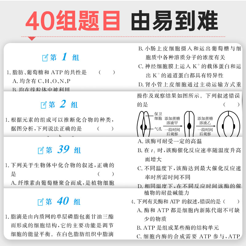 蝶变系列高考2024版小题必刷高中生物600基础题专项训练 高考生物选择题小题狂做狂练模拟高考复习资料高一高二高三适用中学教辅 - 图0