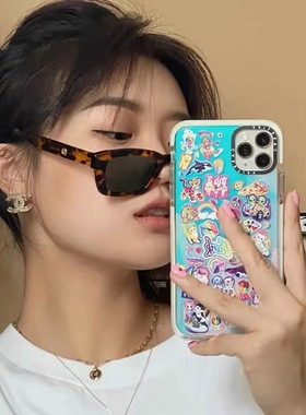 速发风气质镜方形时髦小框偏光防紫拍线太街外墨款潮