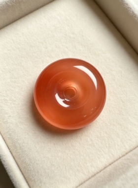 天然手工打磨青鱼石平安扣吊坠项链女款毛衣链鱼惊石面包扣挂件