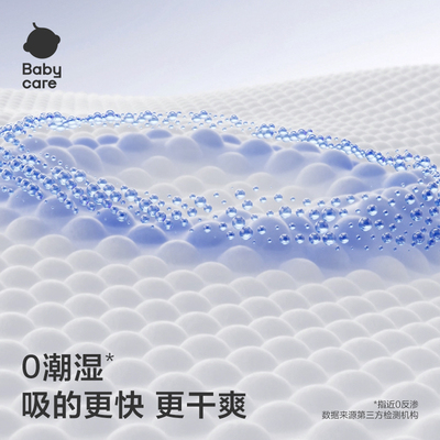 Babycare Air001系列超薄透气婴儿纸尿裤拉拉裤婴儿尿不湿单包装