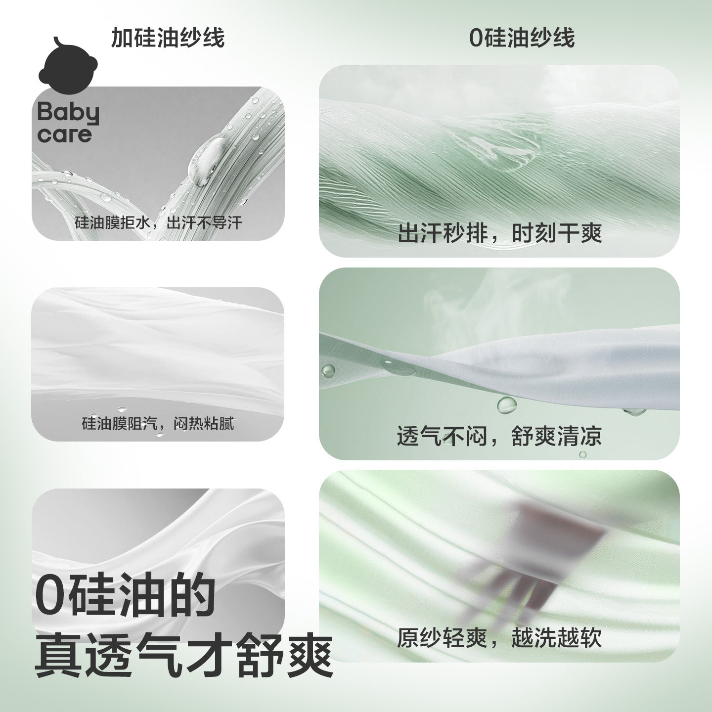 babycare婴儿睡袋春夏薄款纱布儿童睡袋四季通用连体睡衣宝宝睡袋