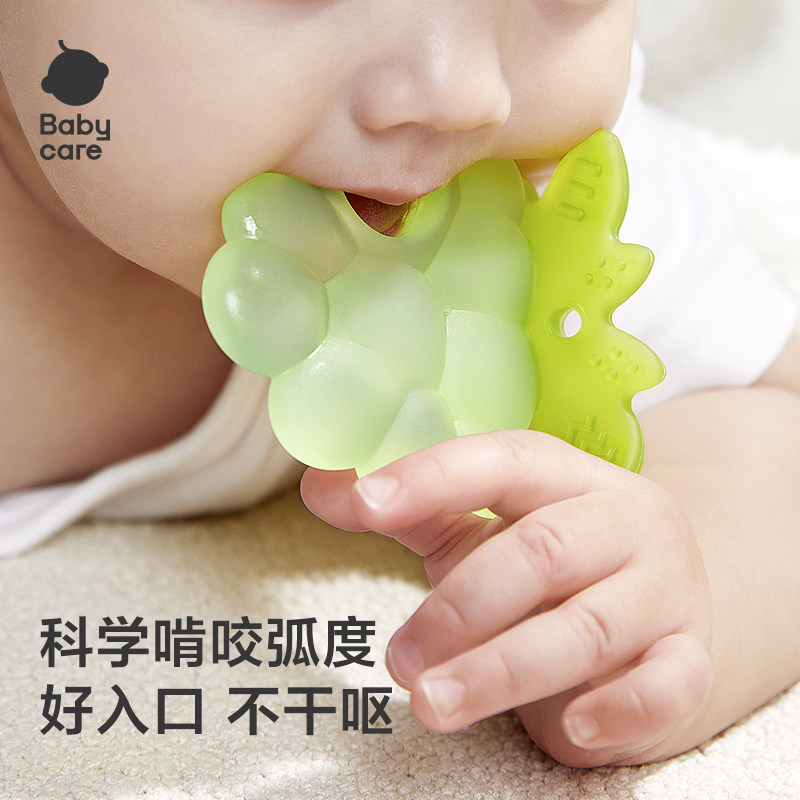 babycare水果宝宝牙胶婴儿磨牙棒宝宝硅胶玩具咬胶防吃手软硬兼故 宝硬实拍商品图