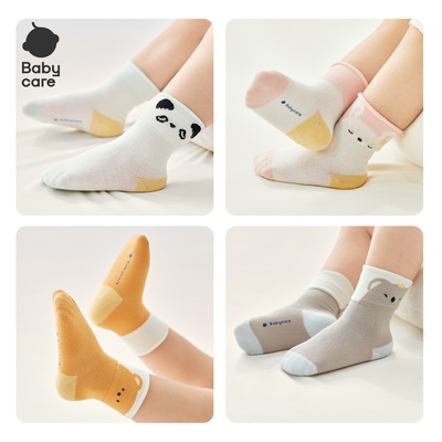 Babycare儿童喷泉中筒袜