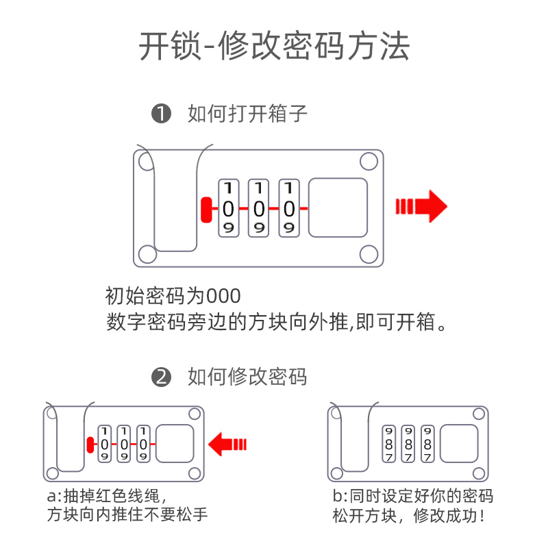 密码手提箱商务铝合金现金私密收纳箱子小型文件公文行李储物箱包