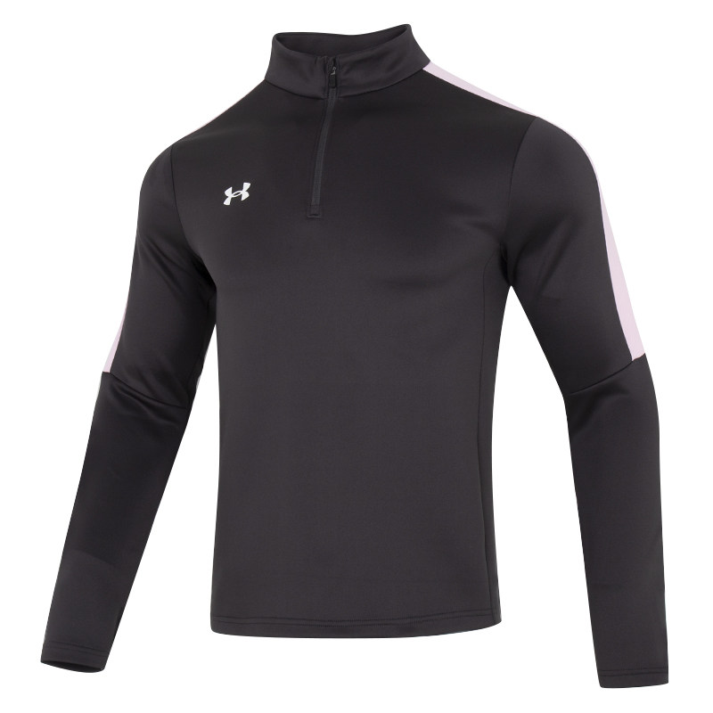 新款正品UA安德玛队半拉链速干立领修身训练男女运动休闲长袖T恤,淘宝优惠券,粉丝福利购,淘宝优惠卷