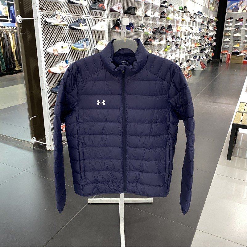 新款正品UA安德玛保暖轻盈防风立领百搭男女运动休闲轻薄羽绒服,淘宝优惠券,粉丝福利购,淘宝优惠卷