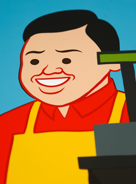 家用幽默可定制艺术家版画质量高