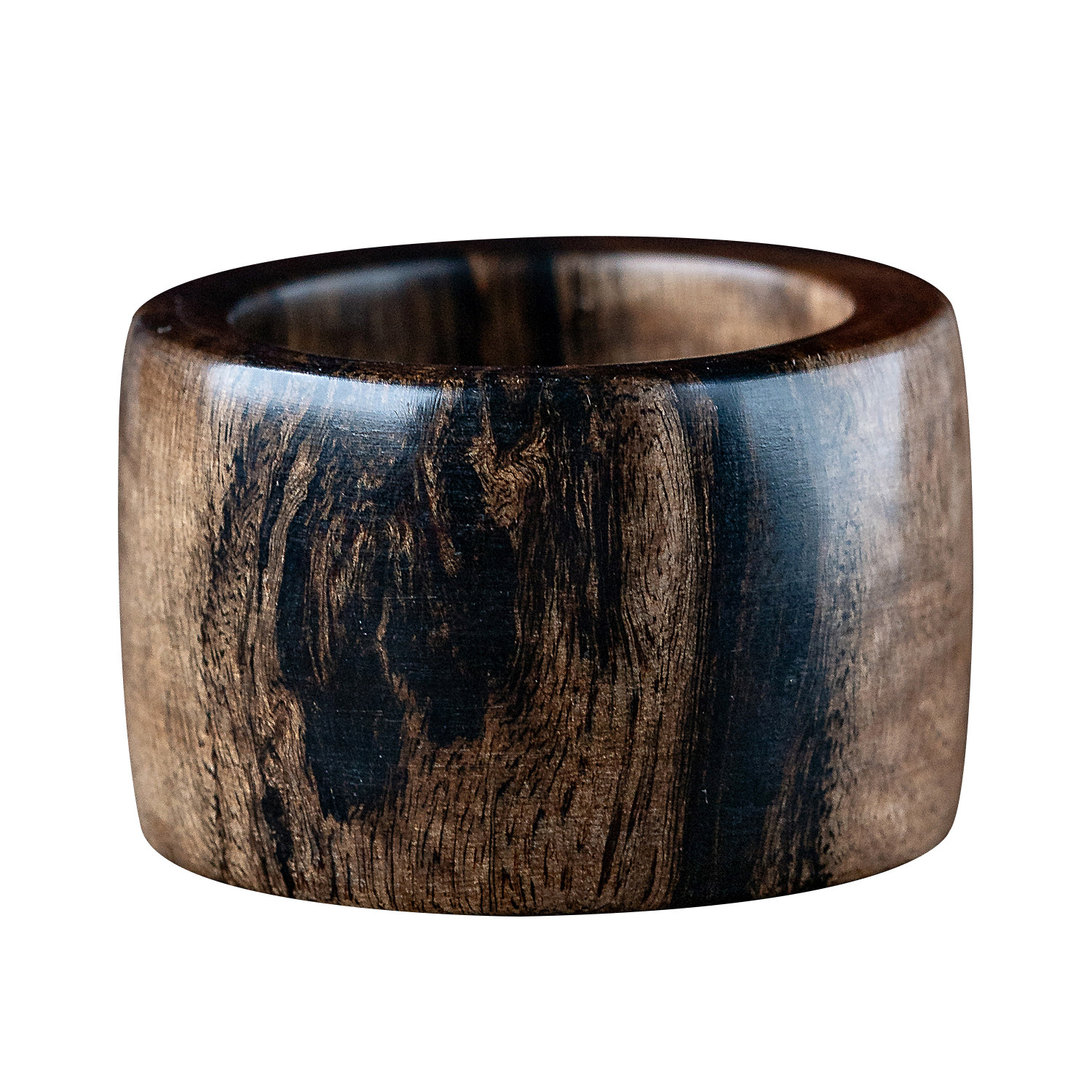 Fidelity submerged old material Brunei agarwood finger ring collection