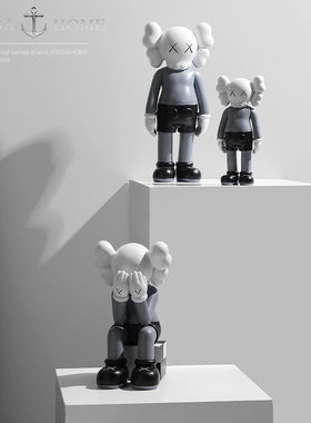 速发轻奢创意熊客铺摆件店厅房窗橱间桌面装饰品摆设