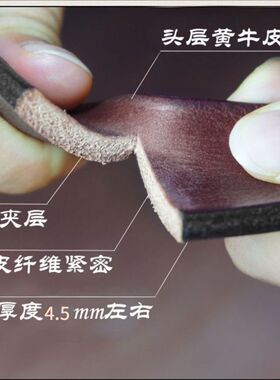 3.3CM宽加厚头层牛皮腰带男真皮平滑铜扣皮带韩版板扣复古百搭潮