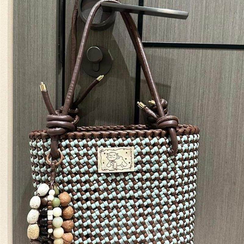 藤条编织材料包包手工diy七夕节礼物送女友闺蜜编织菜篮子包通勤,淘宝优惠券,粉丝福利购,淘宝优惠卷
