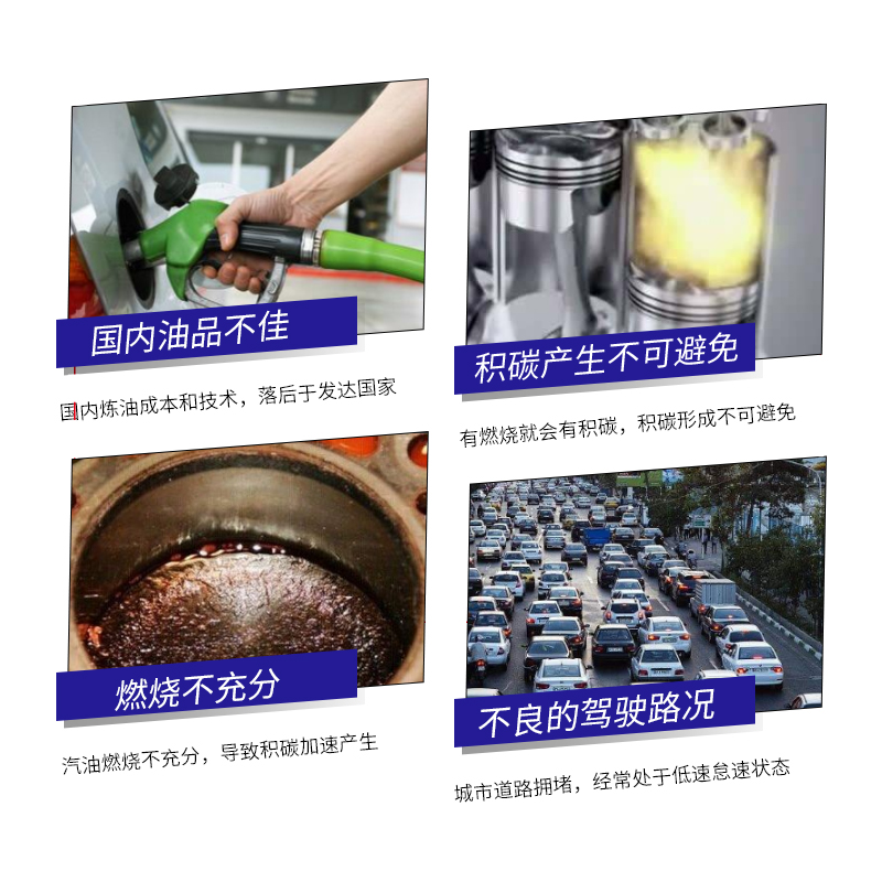 中石油积碳克星燃油宝汽车发动机清洁深度强效除积炭水型pea配方 - 图2