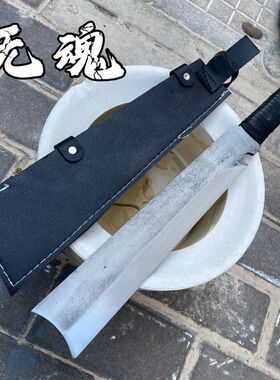 龙泉正品刀剑一体户外短刀弹簧钢唐横刀野外求生冷兵器合法未开刃