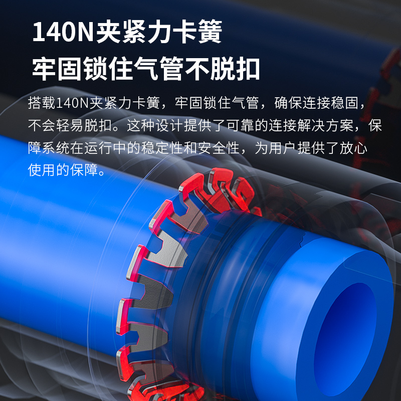 快速快插直通变径气管接头软管PG8-6 12-10 10-8 16-12转换接头-图0