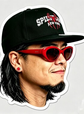 XIUNIX国潮品牌字母刺绣蜘蛛侠帽子男女棒球鸭舌帽平檐SNAPBACK