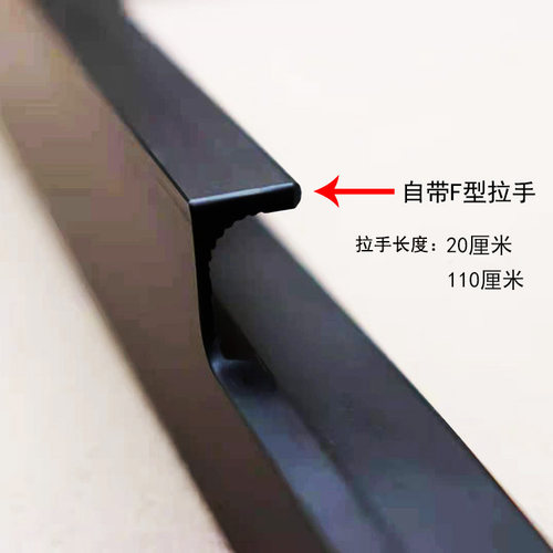 定制极简窄边框柜门铝框玻璃门平开门酒柜门书柜门衣柜门自带拉手 - 图1