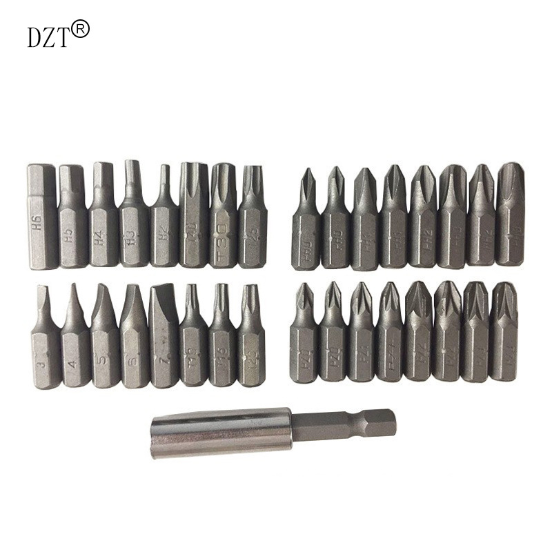 热销33pc件套空心批头 异形螺丝刀起子头 电动螺丝刀五金工具 - 图2