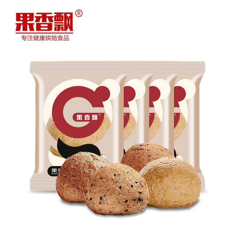 果香飘全麦欧包面包0糖精粗粮早餐 浦硒食品西式糕点