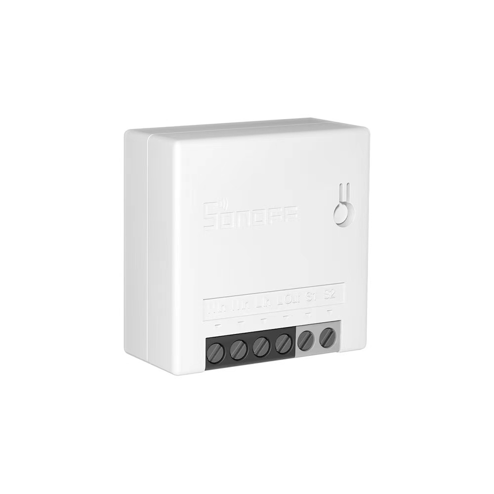 SONOFF MINI R2 双控WiFi迷你开关 homekit直连 siri语音远程遥控 - 图1