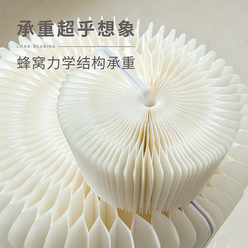 十八纸展台展示架多层陈列折叠中岛展会办公家用创意设计圆柱台面 - 图1