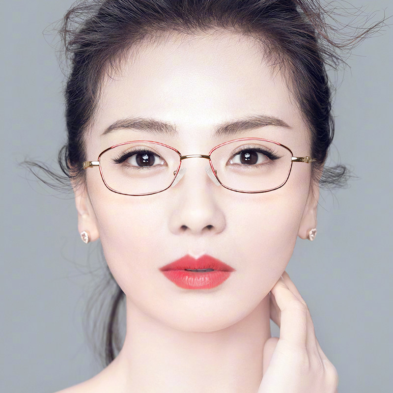 时尚显年轻防蓝光老花镜女高清舒适超轻老人老光眼镜男防辐射正品_虎窝淘