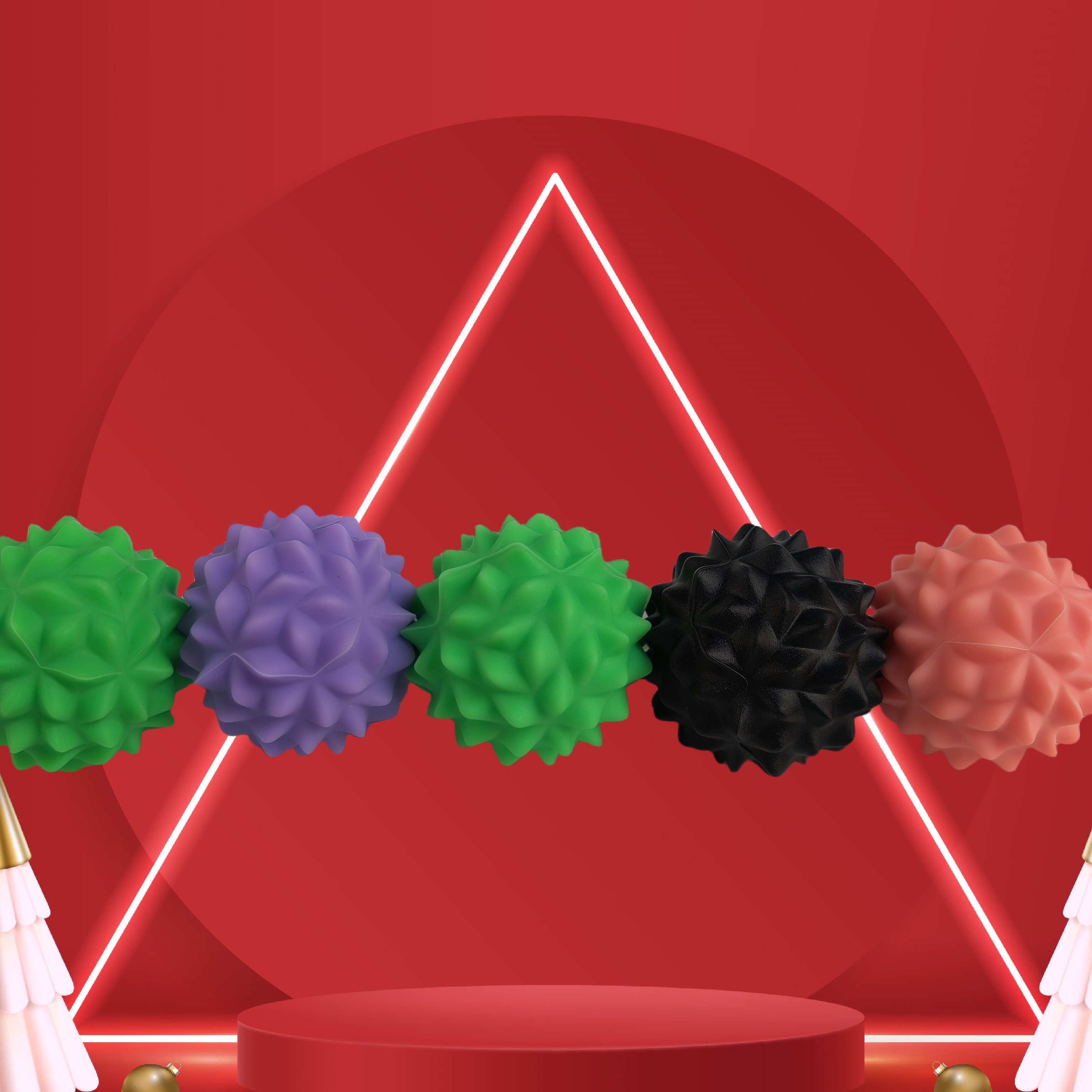 ADHD提升专注豆解压感官巴克球硅胶磁力球防分心减压焦虑磁吸玩具 - 图1