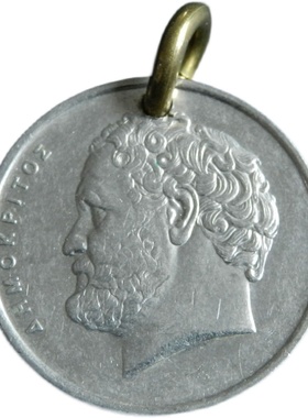手工硬币吊坠首饰希腊人像