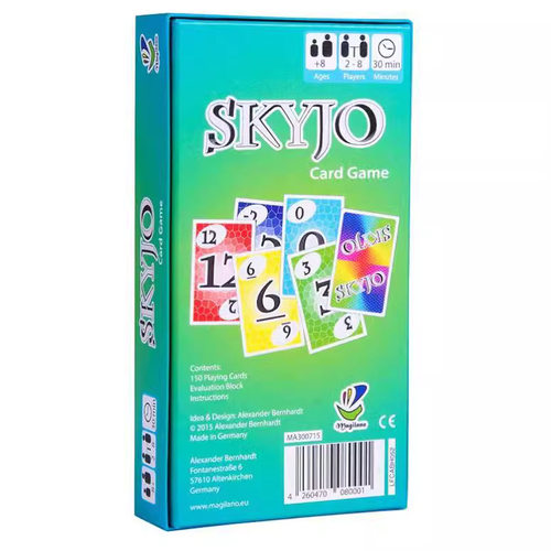 英文版skyjo action card天空城桌游家庭聚会休闲卡牌游戏 - 图1